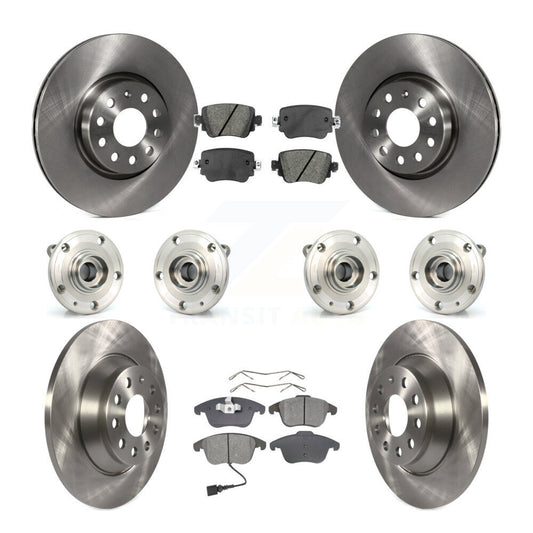 [Avant + Arrière] Kit d'ensemble roulement de roue et moyeu pour Audi Q3 Quattro KBB-109799