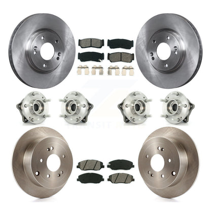 [Avant + Arrière] Kit d'ensemble roulement de roue et moyeu pour 2007-2009 Hyundai Santa Fe AWD KBB-109800