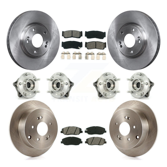 [Avant + Arrière] Kit d'ensemble roulement de roue et moyeu pour 2007-2009 Hyundai Santa Fe AWD KBB-109800