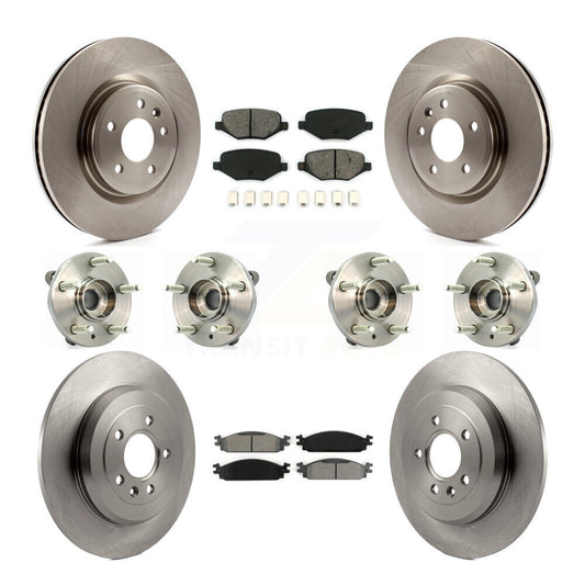 [Avant + Arrière] Kit d'ensemble roulement de roue et moyeu pour 2009-2010 Lincoln MKS KBB-109810
