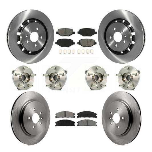 [Avant + Arrière] Kit d'ensemble roulement de roue et moyeu pour Lincoln MKS Ford Flex Taurus MKT KBB-109812