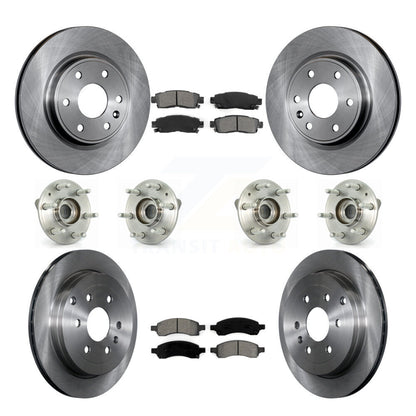 [Avant + Arrière] Kit d'ensemble roulement de roue et moyeu pour Chevrolet Traverse GMC Acadia Buick Enclave Saturn Outlook Limited KBB-109814