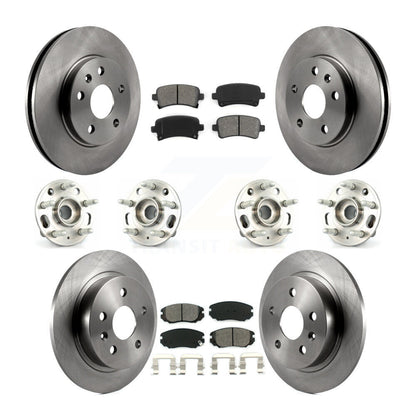 [Avant + Arrière] Kit d'ensemble roulement de roue et moyeu pour 2013-2015 Chevrolet Malibu Naturally Aspirated KBB-109831