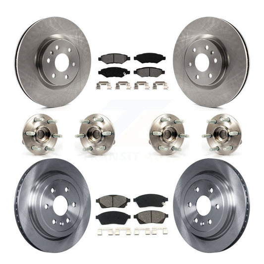 [Avant + Arrière] Kit d'ensemble roulement de roue et moyeu pour Cadillac SRX Saab 9-4X KBB-109832