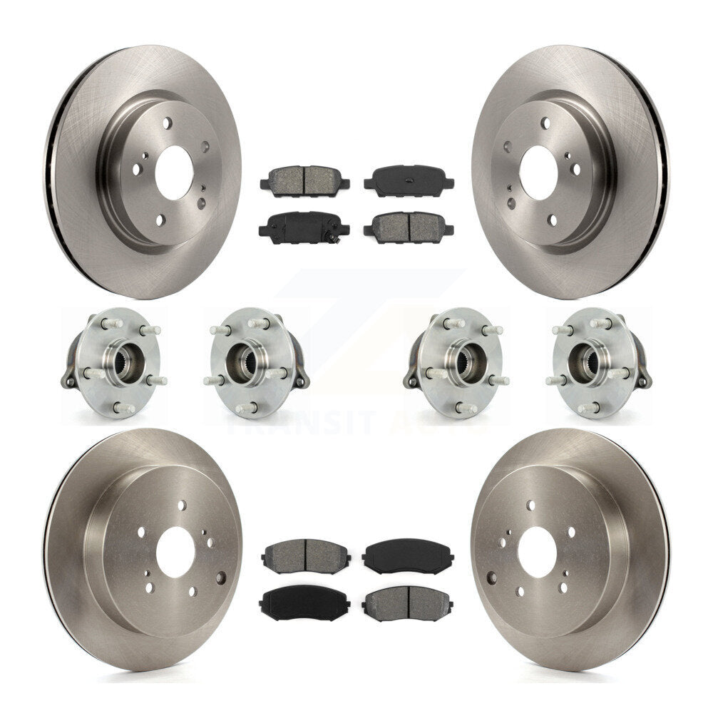 [Avant + Arrière] Kit d'ensemble roulement de roue et moyeu pour 2009-2013 Suzuki Grand Vitara KBB-109833