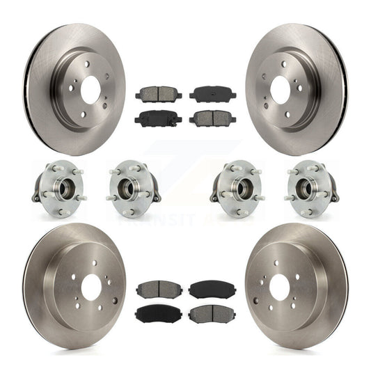 [Avant + Arrière] Kit d'ensemble roulement de roue et moyeu pour 2009-2013 Suzuki Grand Vitara KBB-109833