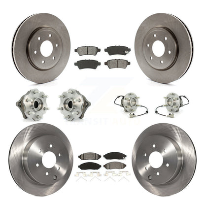 [Avant + Arrière] Kit d'ensemble roulement de roue et moyeu pour Nissan Pathfinder KBB-109836