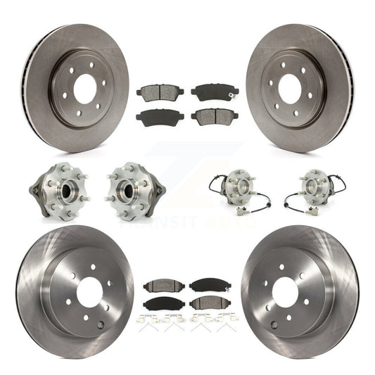 [Avant + Arrière] Kit d'ensemble roulement de roue et moyeu pour Nissan Pathfinder KBB-109836