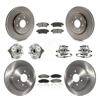 [Avant + Arrière] Kit d'ensemble roulement de roue et moyeu pour Nissan Pathfinder KBB-109838