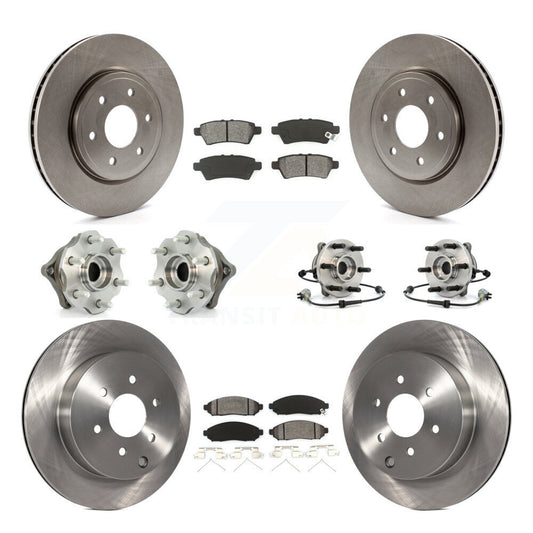 [Avant + Arrière] Kit d'ensemble roulement de roue et moyeu pour Nissan Pathfinder KBB-109838