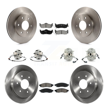 [Avant + Arrière] Kit d'ensemble roulement de roue et moyeu pour Nissan Pathfinder Armada INFINITI QX56 KBB-109842