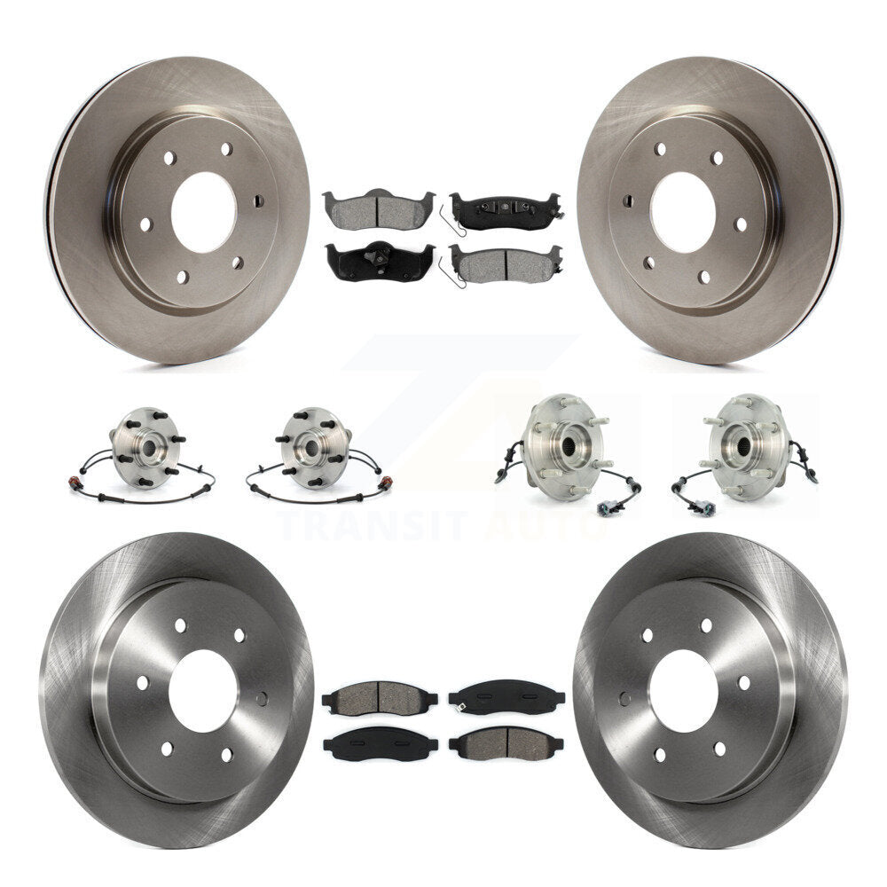 [Avant + Arrière] Kit d'ensemble roulement de roue et moyeu pour INFINITI QX56 KBB-109844