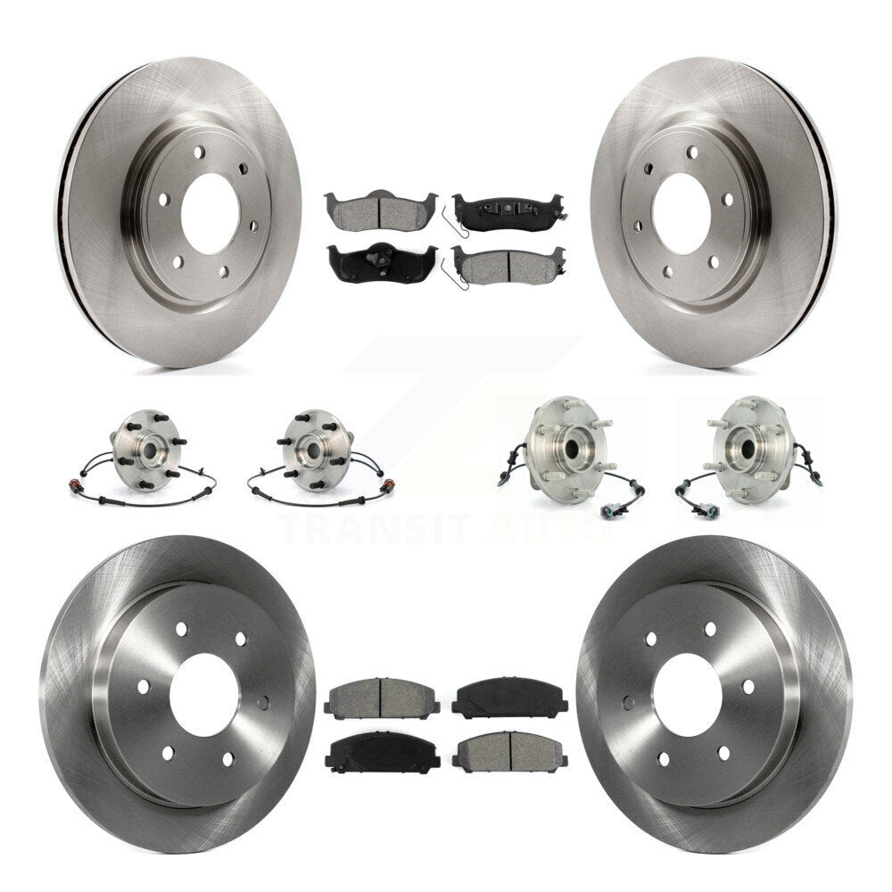[Avant + Arrière] Kit d'ensemble roulement de roue et moyeu pour 2007 INFINITI QX56 From 04 07 KBB-109847