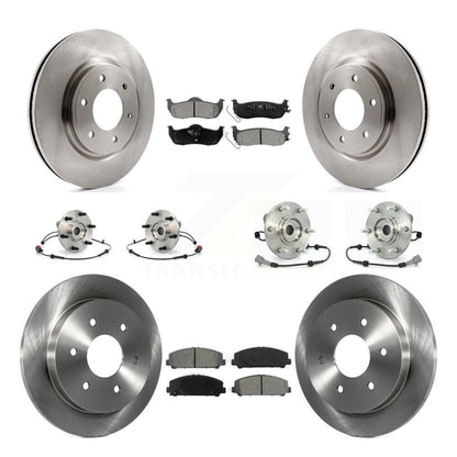 [Avant + Arrière] Kit d'ensemble roulement de roue et moyeu pour Nissan Armada INFINITI QX56 KBB-109848