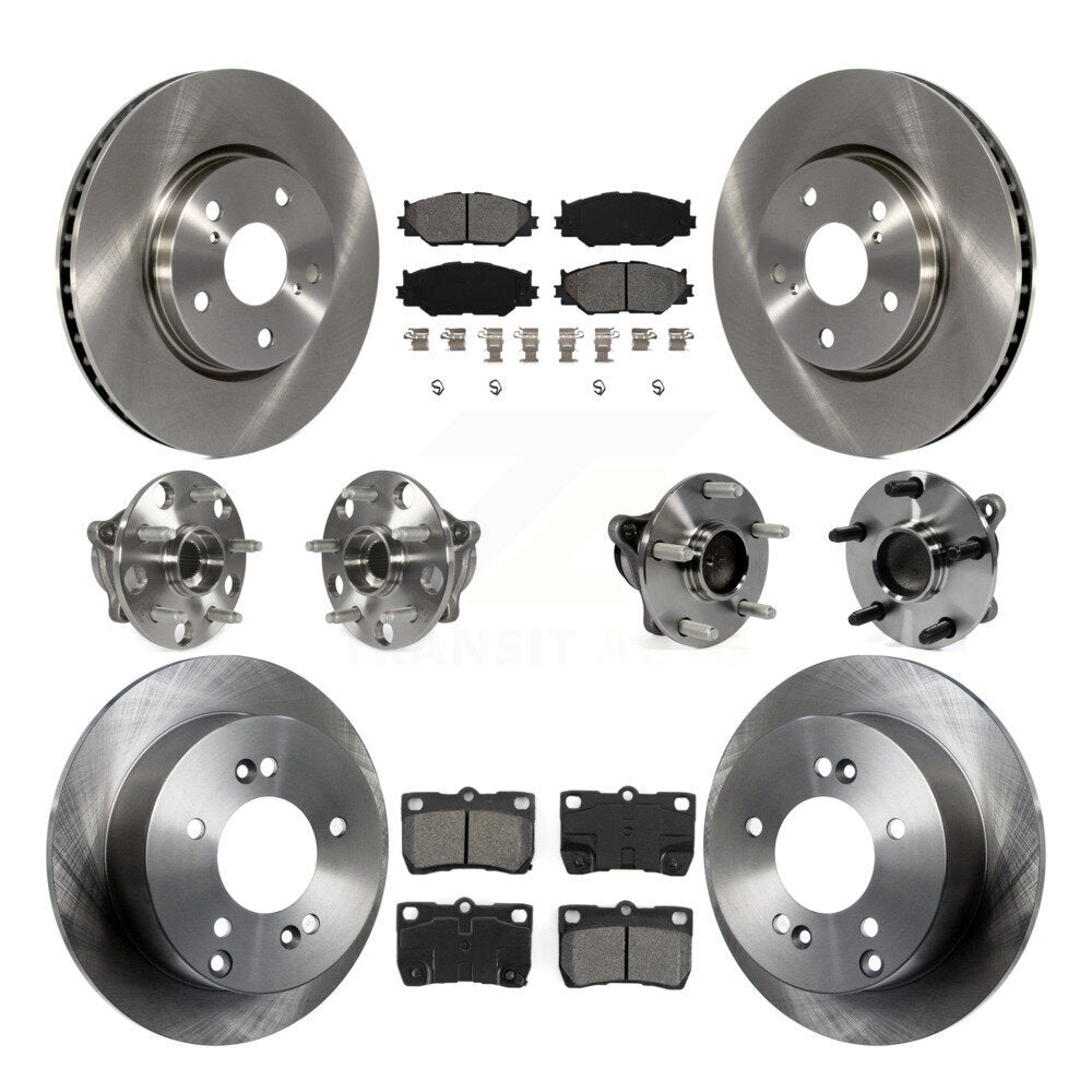 [Avant + Arrière] Kit d'ensemble roulement de roue et moyeu pour Lexus IS250 KBB-109858