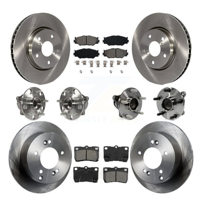 [Avant + Arrière] Kit d'ensemble roulement de roue et moyeu pour Lexus IS250 KBB-109858