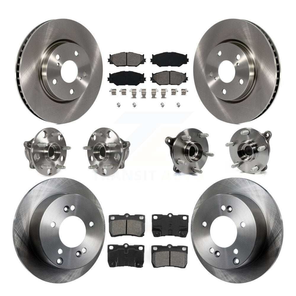 [Avant + Arrière] Kit d'ensemble roulement de roue et moyeu pour Lexus IS250 KBB-109859