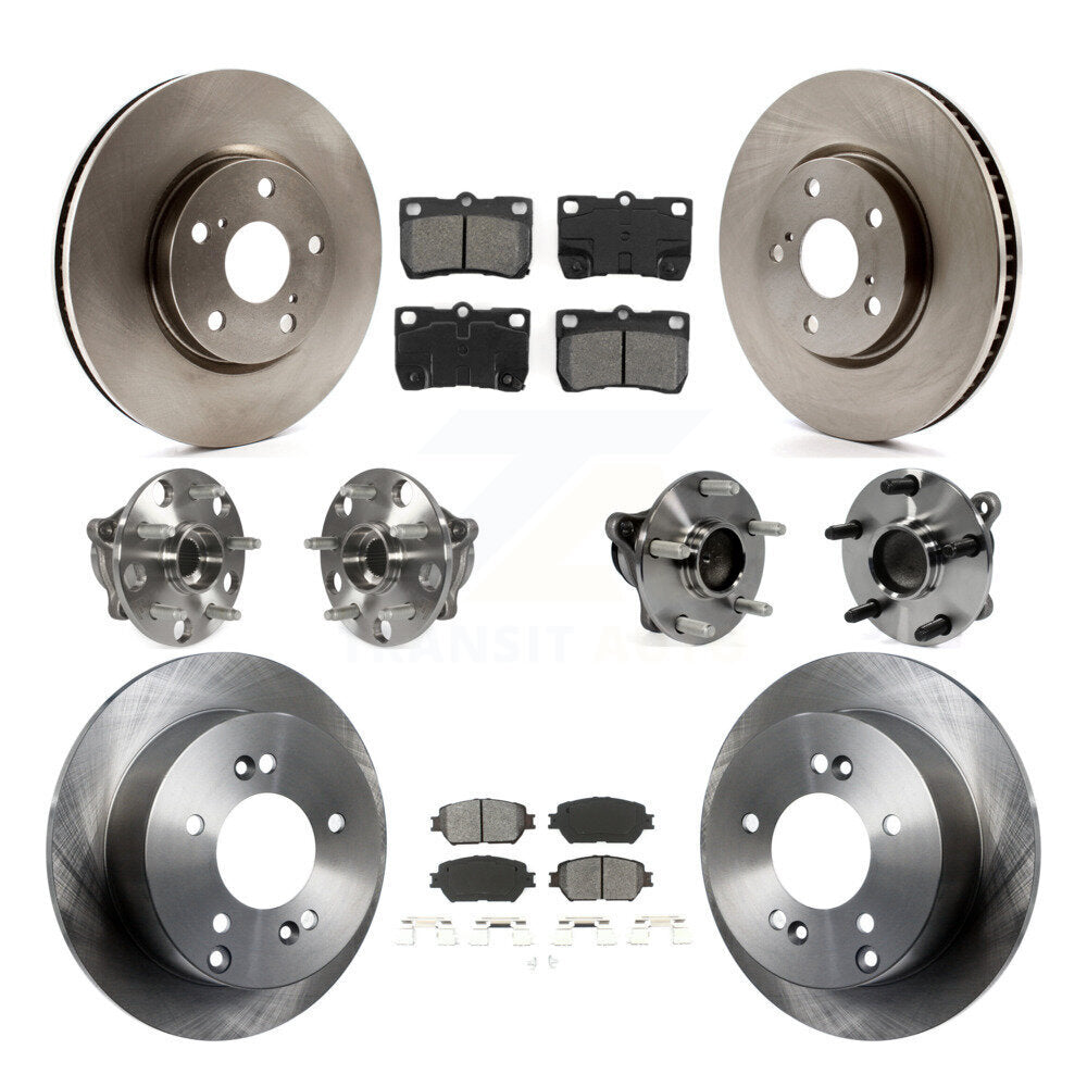 [Avant + Arrière] Kit d'ensemble roulement de roue et moyeu pour Lexus IS250 Vehicles Built USA Market KBB-109862