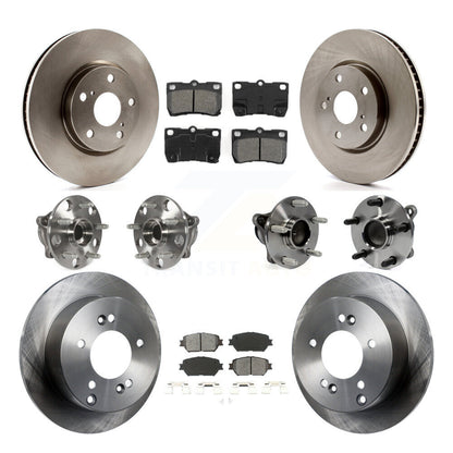 [Avant + Arrière] Kit d'ensemble roulement de roue et moyeu pour Lexus IS250 Vehicles Built USA Market KBB-109862