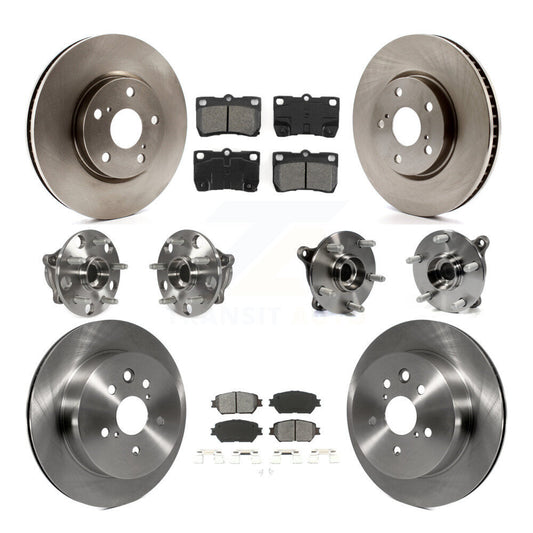 [Avant + Arrière] Kit d'ensemble roulement de roue et moyeu pour 2006 Lexus GS300 AWD KBB-109863
