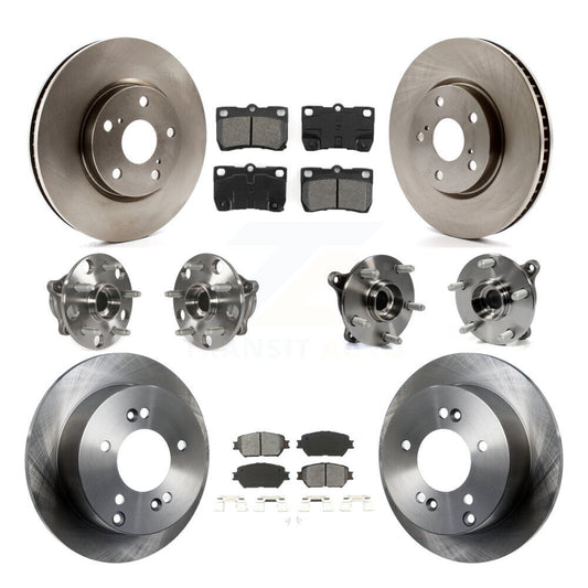 [Avant + Arrière] Kit d'ensemble roulement de roue et moyeu pour Lexus IS250 Vehicles Built USA Market KBB-109864