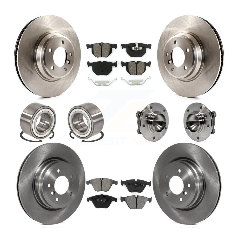 [Avant + Arrière] Kit d'ensemble roulement de roue et moyeu pour BMW 335i 335d 335is KBB-109878