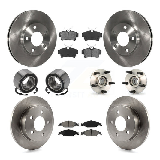 [Avant + Arrière] Kit d'ensemble roulement de roue et moyeu pour 2003 Ford Mustang SVT Cobra 10th Anniversary KBB-109882