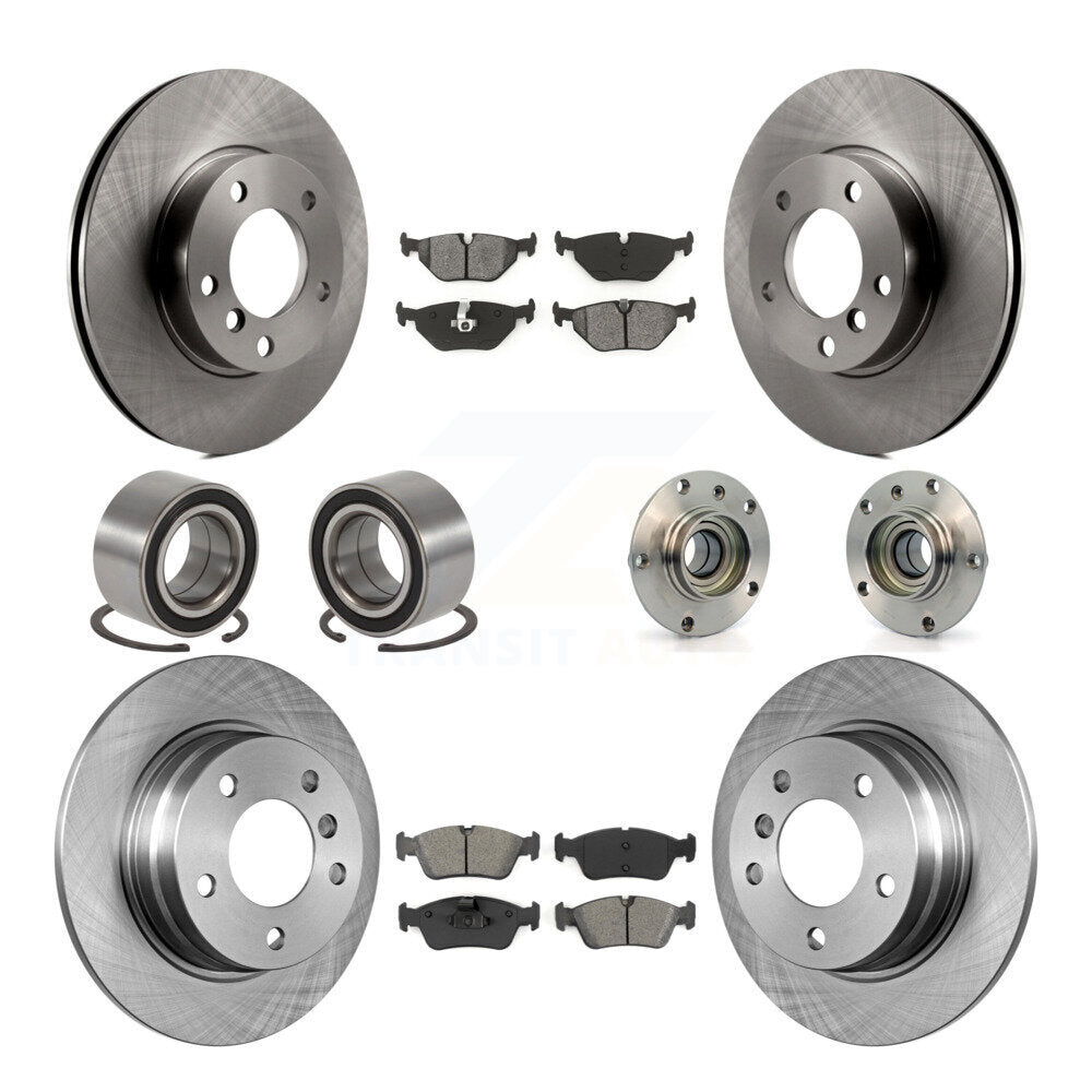 [Avant + Arrière] Kit d'ensemble roulement de roue et moyeu pour BMW 328i 318i 323is 328is 318is KBB-109924