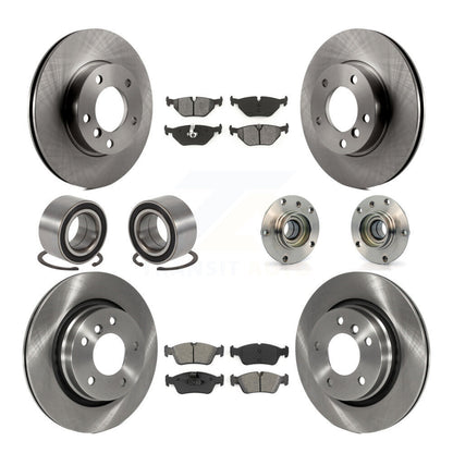 [Avant + Arrière] Kit d'ensemble roulement de roue et moyeu pour 1998 BMW 328i 328is avec 294mm Diameter Rotor KBB-109925