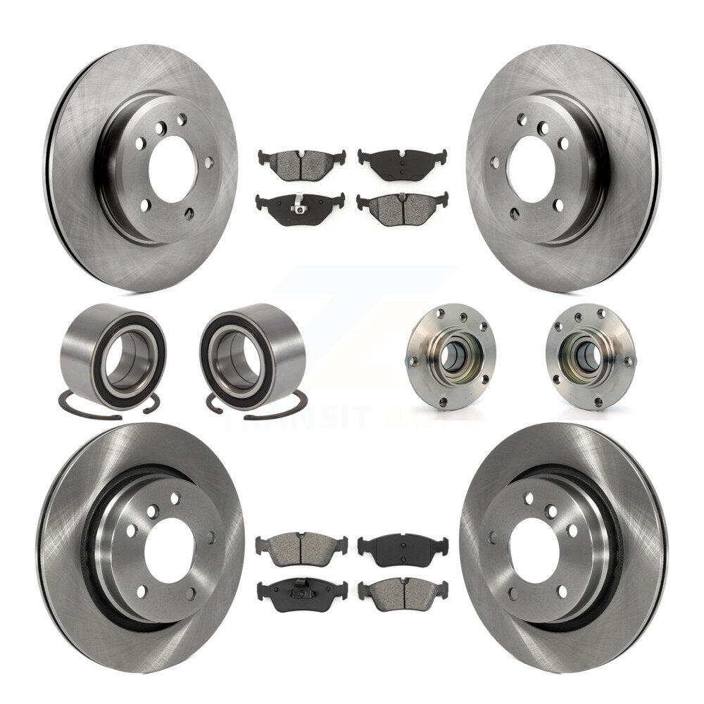 [Avant + Arrière] Kit d'ensemble roulement de roue et moyeu pour BMW 325Ci 323i 328i 323Ci 328Ci KBB-109927