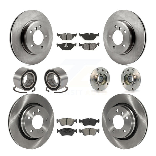 [Avant + Arrière] Kit d'ensemble roulement de roue et moyeu pour BMW 325Ci 323i 328i 323Ci 328Ci KBB-109927