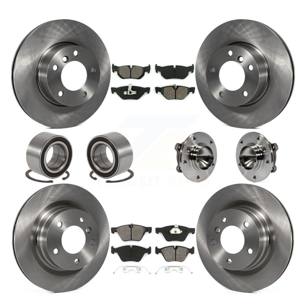 [Avant + Arrière] Kit d'ensemble roulement de roue et moyeu pour BMW 328i 325i 323i KBB-109929