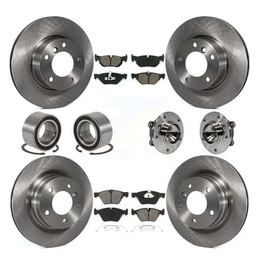 [Avant + Arrière] Kit d'ensemble roulement de roue et moyeu pour BMW 328i 325i 323i KBB-109929