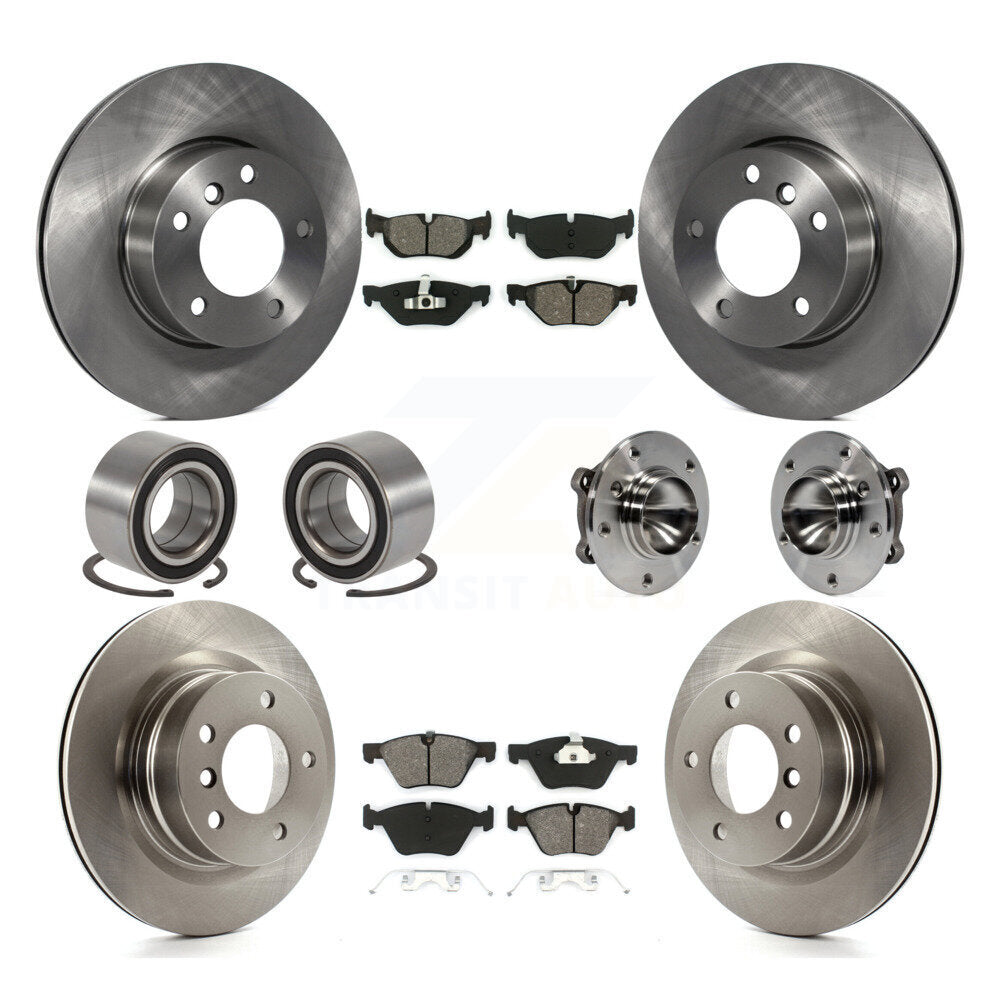 [Avant + Arrière] Kit d'ensemble roulement de roue et moyeu pour 2008-2013 BMW 128i KBB-109930