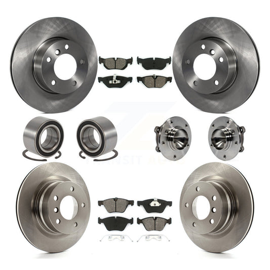 [Avant + Arrière] Kit d'ensemble roulement de roue et moyeu pour 2008-2013 BMW 128i KBB-109930