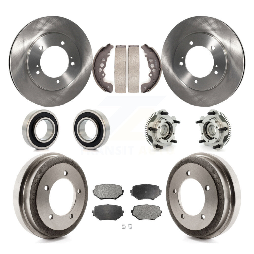 [Avant + Arrière] Kit d'ensemble roulement de roue et moyeu pour Suzuki Grand Vitara KBB-110075