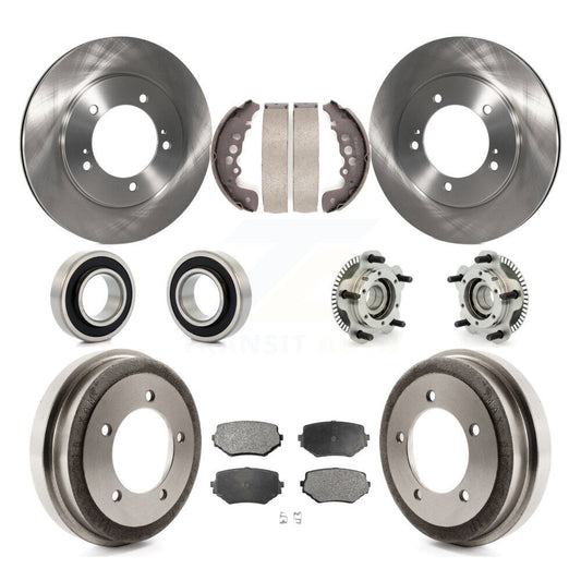 [Avant + Arrière] Kit d'ensemble roulement de roue et moyeu pour Suzuki Grand Vitara KBB-110075