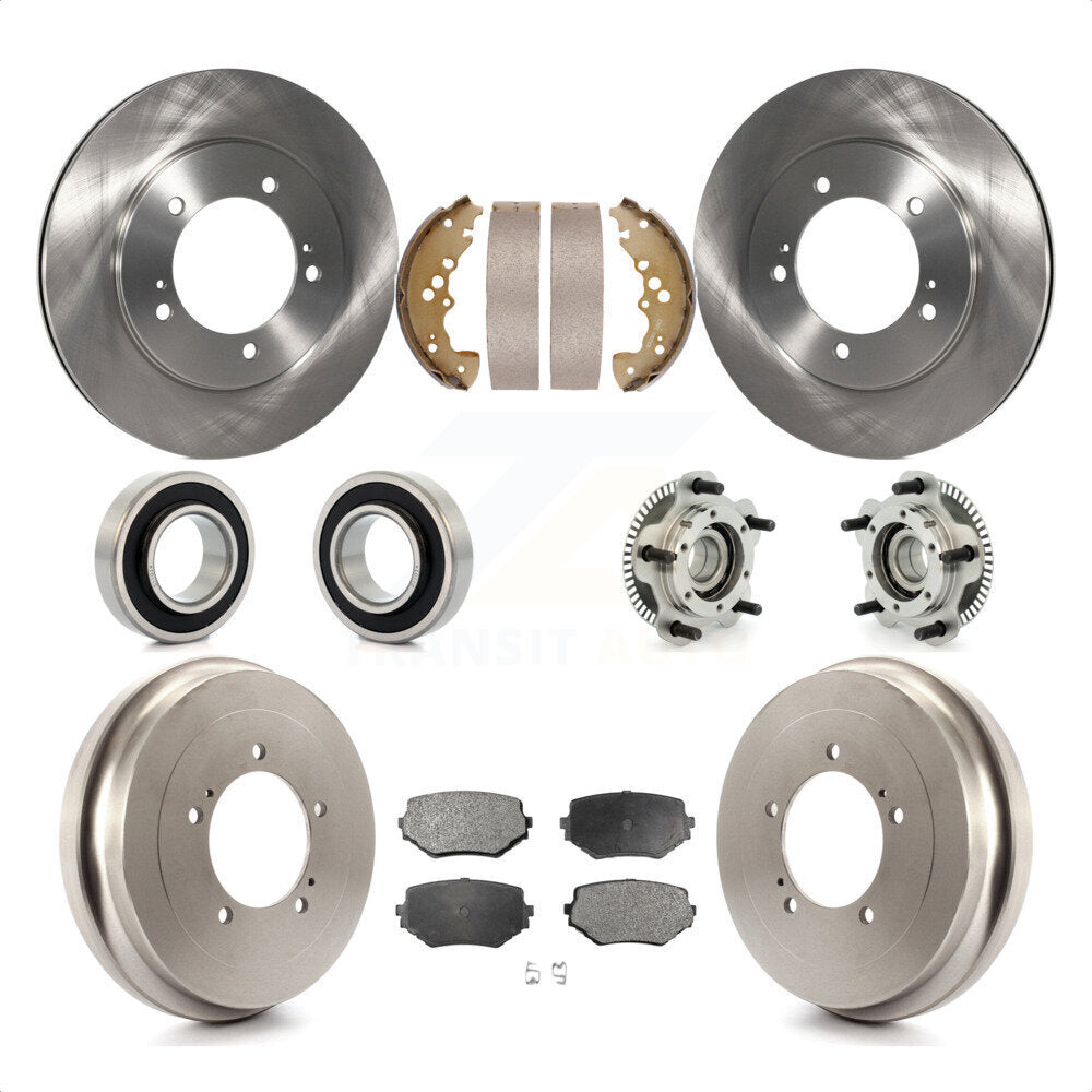 [Avant + Arrière] Kit d'ensemble roulement de roue et moyeu pour 2001 Suzuki Grand Vitara XL-7 Plus avec 2.7L KBB-110076 par Transit Auto