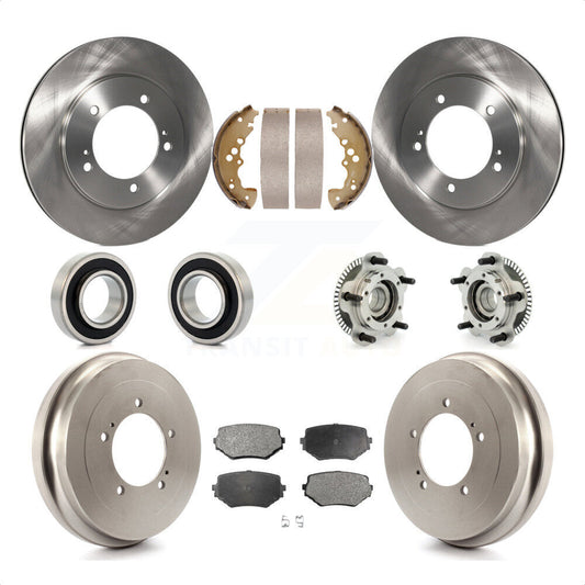 [Avant + Arrière] Kit d'ensemble roulement de roue et moyeu pour 2001 Suzuki Grand Vitara XL-7 Plus avec 2.7L KBB-110076 par Transit Auto