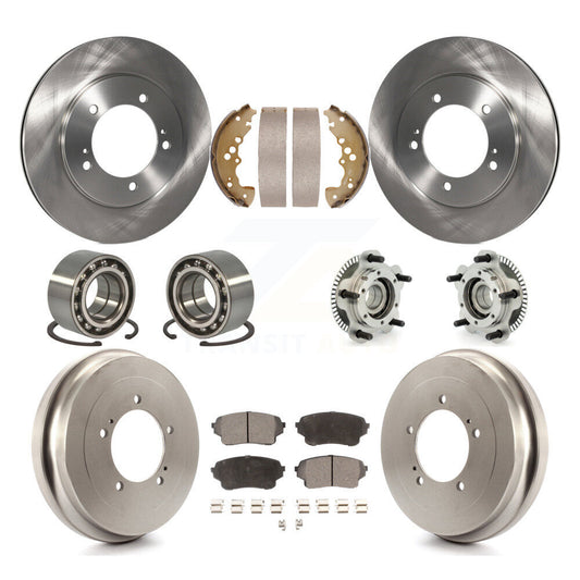 [Avant + Arrière] Kit d'ensemble roulement de roue et moyeu pour Suzuki XL-7 KBB-110077