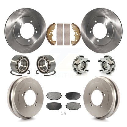 [Avant + Arrière] Kit d'ensemble roulement de roue et moyeu pour Suzuki XL-7 Grand Vitara KBB-110078