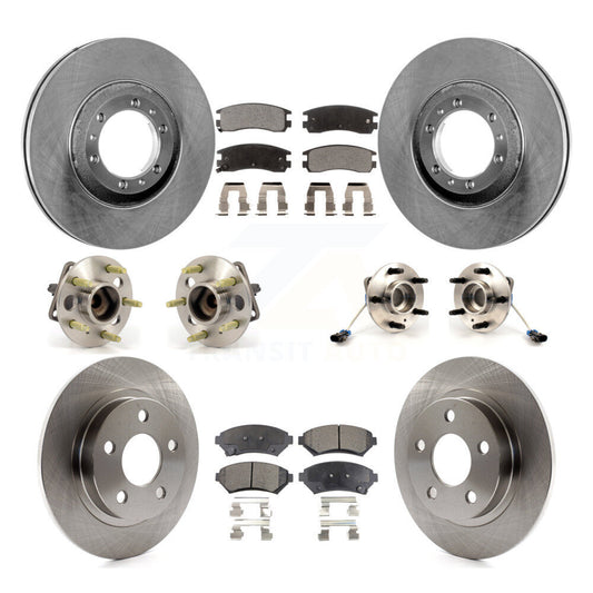 [Avant + Arrière] Kit d'ensemble roulement de roue et moyeu pour 2000-2005 Buick LeSabre Pontiac Bonneville KBB-110158