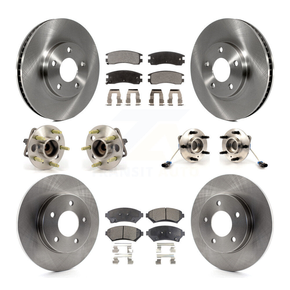 [Avant + Arrière] Kit d'ensemble roulement de roue et moyeu pour 1997-1999 Buick Park Avenue Oldsmobile Aurora Riviera KBB-110159