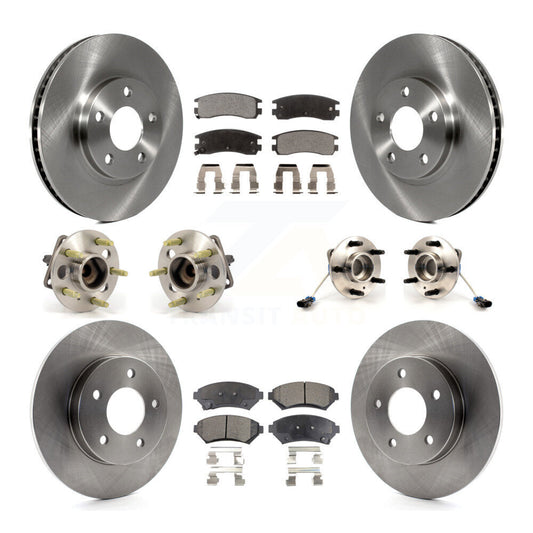 [Avant + Arrière] Kit d'ensemble roulement de roue et moyeu pour 1997-1999 Buick Park Avenue Oldsmobile Aurora Riviera KBB-110159