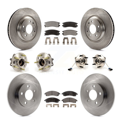 [Avant + Arrière] Kit d'ensemble roulement de roue et moyeu pour 2004 Pontiac Bonneville GXP KBB-110164