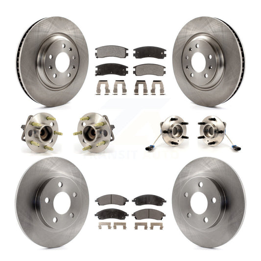 [Avant + Arrière] Kit d'ensemble roulement de roue et moyeu pour 2004 Pontiac Bonneville GXP KBB-110164