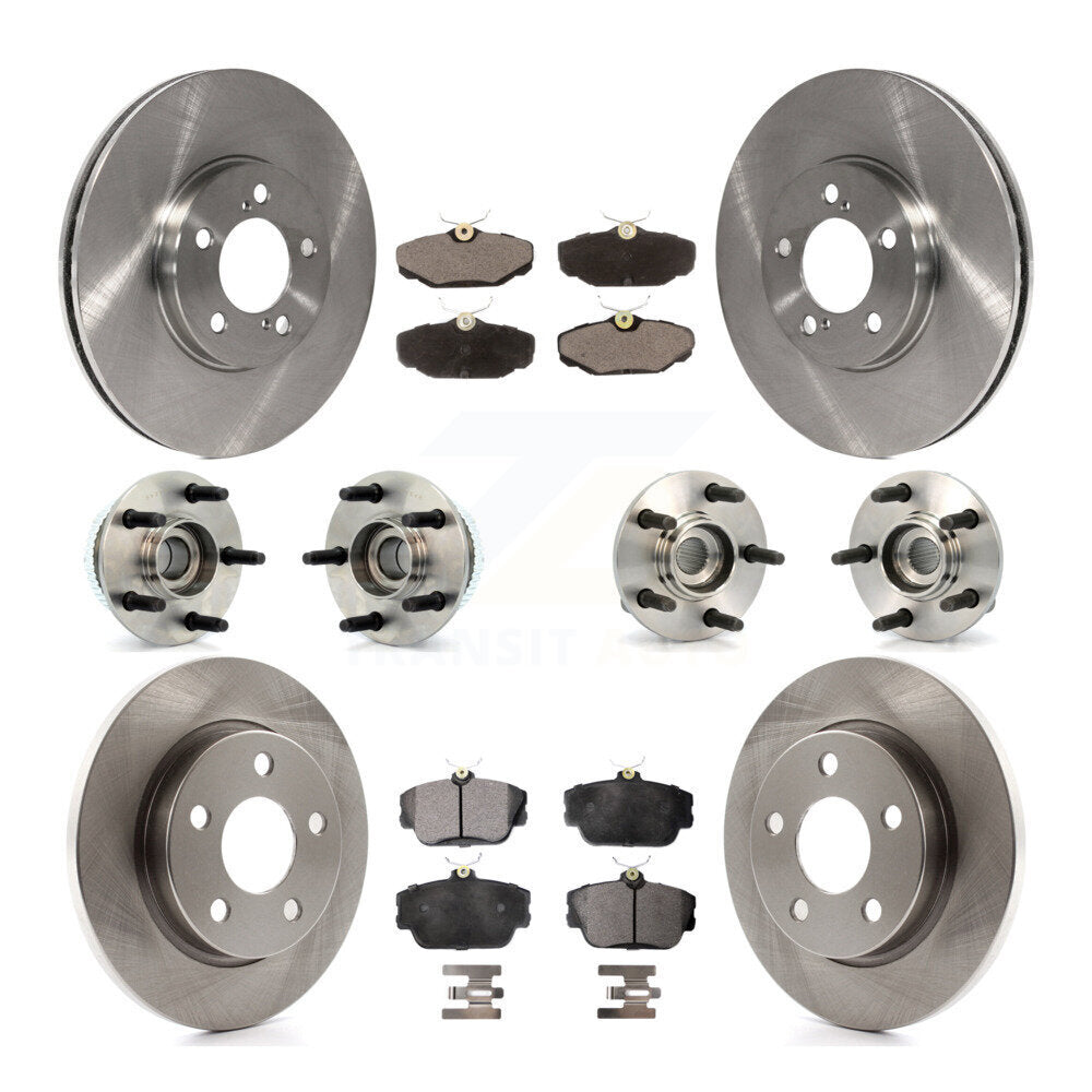 [Avant + Arrière] Kit d'ensemble roulement de roue et moyeu pour Ford Taurus Mercury Sable Lincoln Continental KBB-110175