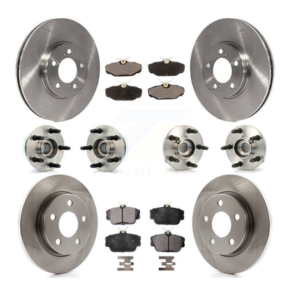 [Avant + Arrière] Kit d'ensemble roulement de roue et moyeu pour Ford Taurus Mercury Sable Lincoln Continental KBB-110175