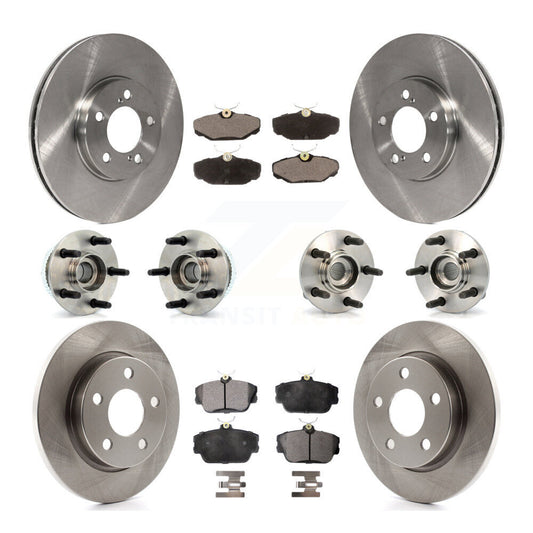 [Avant + Arrière] Kit d'ensemble roulement de roue et moyeu pour Ford Taurus Mercury Sable Lincoln Continental KBB-110175