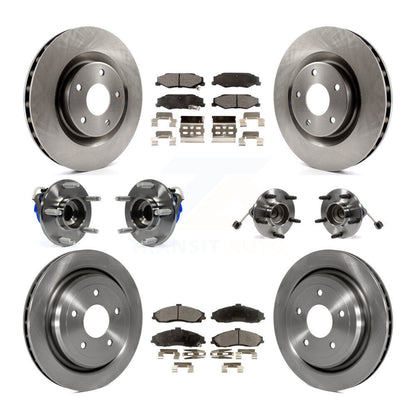 [Avant + Arrière] Kit d'ensemble roulement de roue et moyeu pour Chevrolet Corvette Cadillac XLR KBB-110180